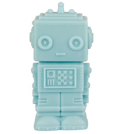 A Little Lovely Company Lampi - 14 cm - Robot - Smoky Blue