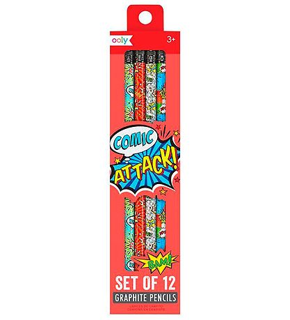 Ooly Pencils - Comic Attack - Happy Pack