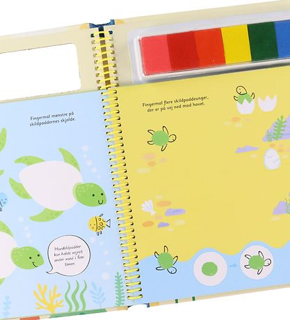 Alvilda Activity Book - Finger Coloring Book With Animals - Dani