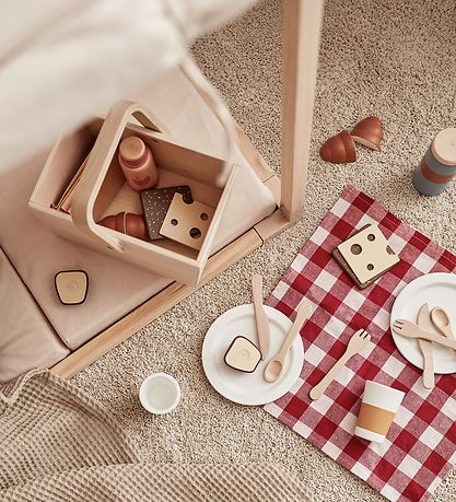 Kids Concept Play Food - Picnic set - Wood
