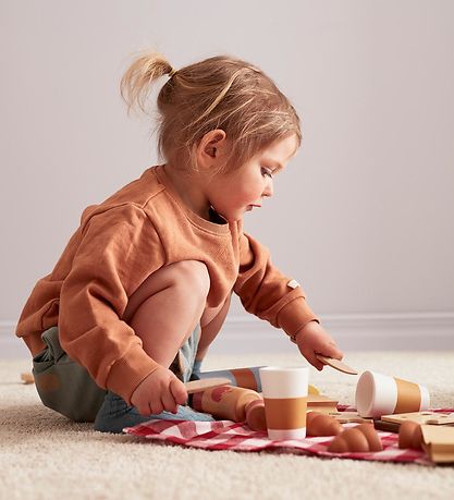 Kids Concept Play Food - Picnic set - Wood