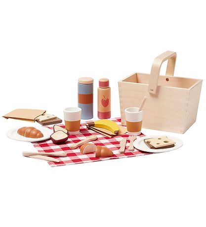 Kids Concept Play Food - Picnic set - Wood