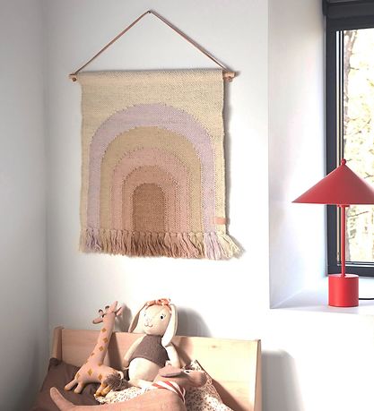 OYOY Veggskreyting - Fylgdu Rainbow - Ull - Lavender