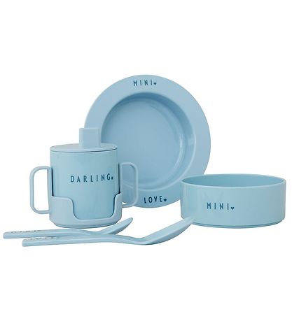 Design Letters Dinner Set - Tritan - 5 Parts - Mini Favorite - B