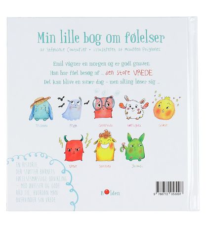 Forlaget Bolden Book - My Little Book About Emotions: Anger - Da