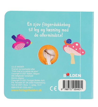 Forlaget Bolden Fingerdukkebog - Little Misser
