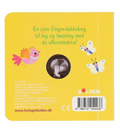 Forlaget Bolden Fingurbrúðubók - Fingurbrúða - Lítið Api