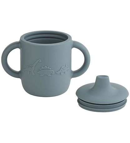 Liewood Cup - Neil - Silicone - Dino Whale Blue