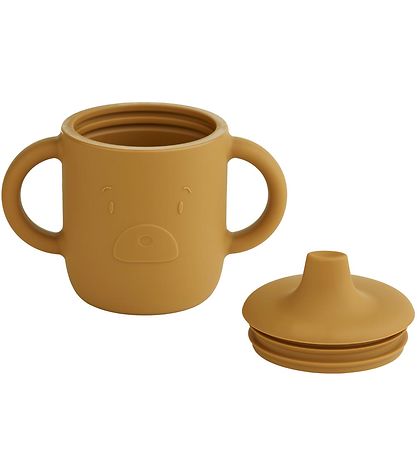 Liewood Cup - Neil - Silicone - Mr Bear Golden Caramel