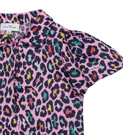 Little Marc Jacobs Dress The Prom Dress Pink w. Leopard Prin KW CH