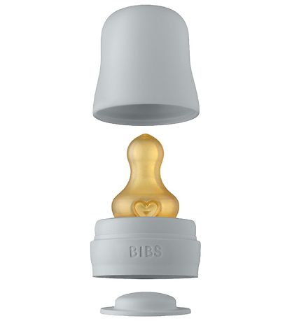 Tétine de biberon Set BIBS - 5 Parties - Slow Flow - Caoutchouc 