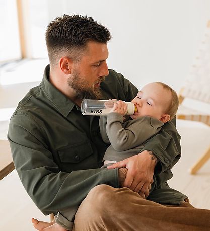 BIBS Peli - Gler - Slow Flow - 225 ml - Náttúrulegt gúmmí - Ivor