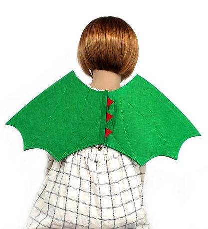 Molly & Rose Costume - Dragon Wings - Green