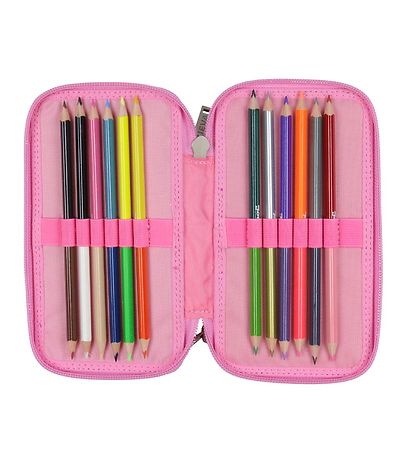 Jeva Pencil Case w. Content - Twozip - Mermazing