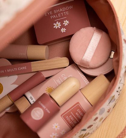 Little Dutch Make up taska - 11 Partar - Viður - Bleikt