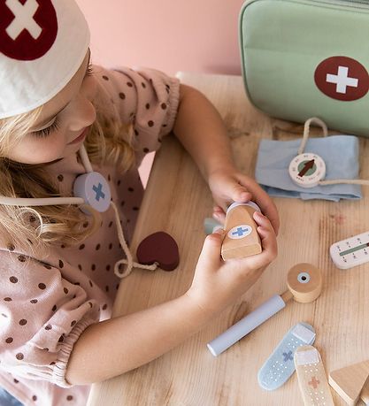 Little Dutch Læknataska - 12 Partar - Myntugrænt