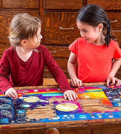 Eeboo Puzzle Game - 100 Bricks - Solar System