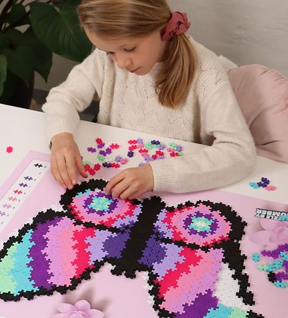 Plus-Plus Puzzle By Number - 800 pcs - Bow Tie