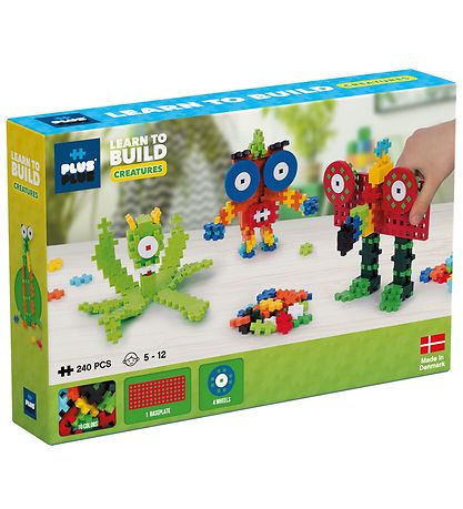 Plus-Plus Learn To Build - 240 pcs - Creatures