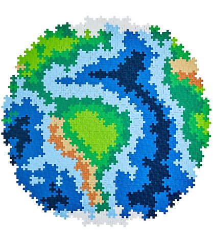 Plus-Plus Puzzle By Number - 800 pcs - Earth