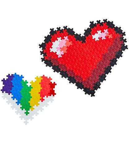 Plus-Plus Puzzle By Number - 250 pcs - Hearts