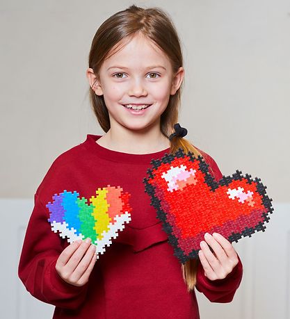 Plus-Plus Puzzle By Number - 250 pcs - Hearts