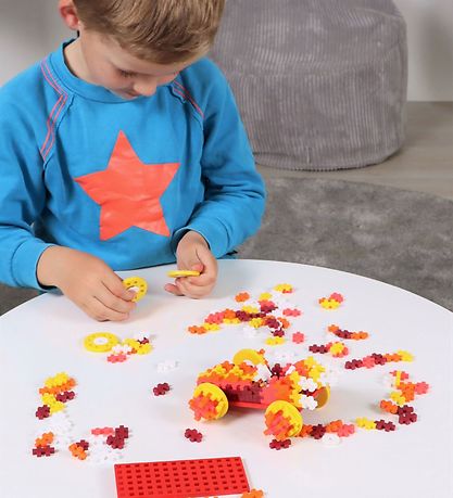 Plus-Plus Go - 200 pcs - Fire Car
