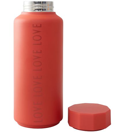 Design Letters Hitabrúsi - Love - 500ml - Terracotta