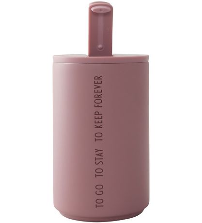 Design Letters Thermo bolli - To Go - 350ml - Fjólublátt