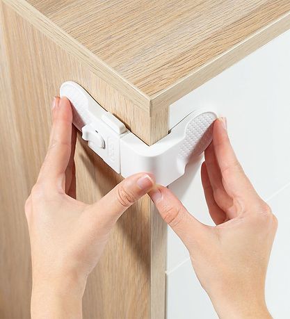 Reer Closet/Drawer Lock - White