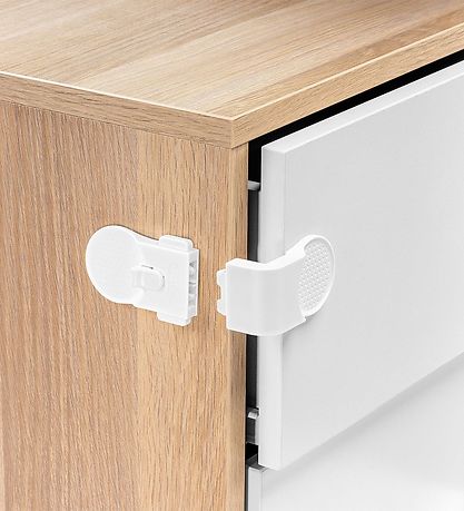 Reer Closet/Drawer Lock - White