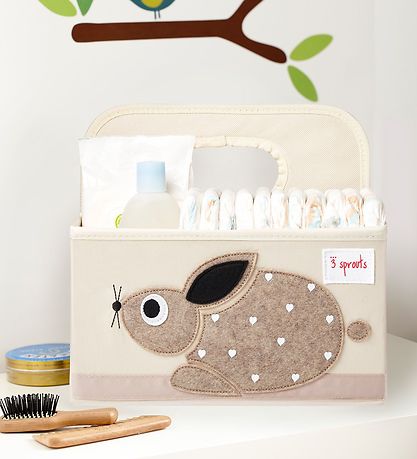 3 Sprouts Storage Box - 28x25x25 - Rabbit