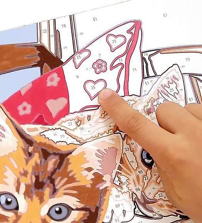 Ravensburger Paint Set Painting Set - Two Cuddly Cats