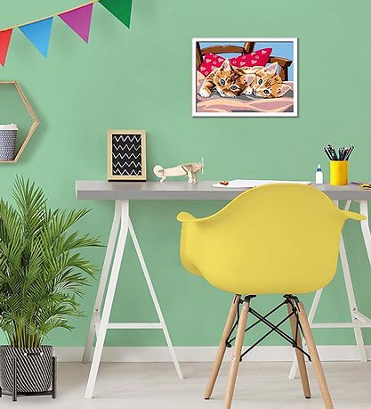 Ravensburger Paint Set Painting Set - Two Cuddly Cats