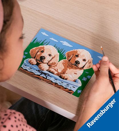 Ravensburger Paint Set - Cute Puppies