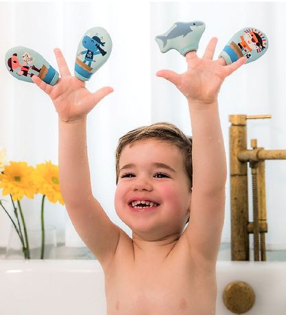 Lilliputiens Bath Bath Toy - Bath Finger Dolls