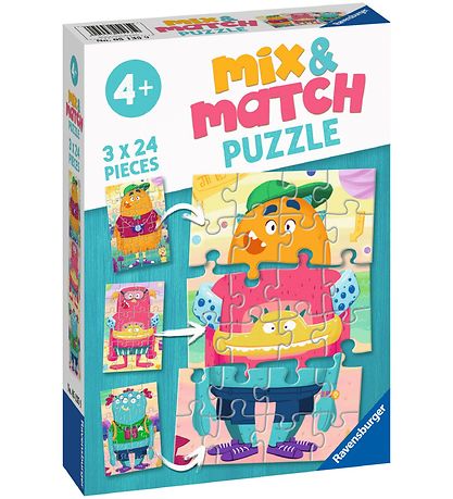 Ravensburger Jigsaw Puzzle - 3x24 Bricks - Mix & Match
