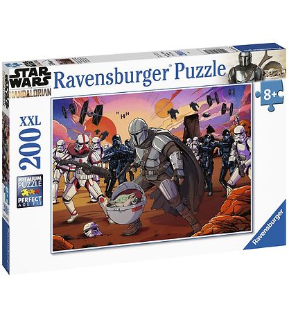 Ravensburger Puzzle Game - 200 Bricks - The Mandalorian Face-Off