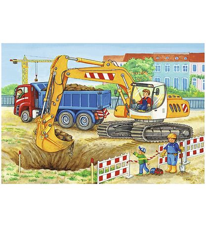 Ravensburger Puzzle Game - 2x12 Bricks - Hard At Work