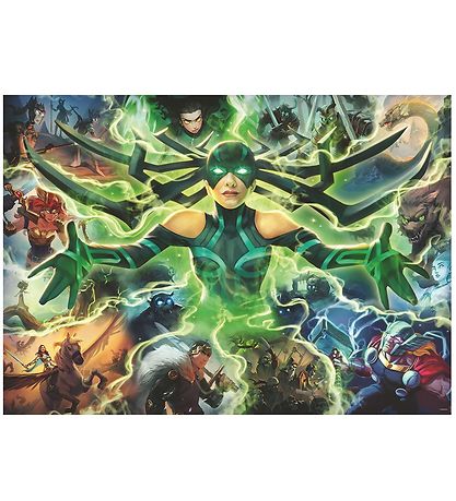 Ravensburger Puzzle Game - 1000 Bricks - Villainous - Hela