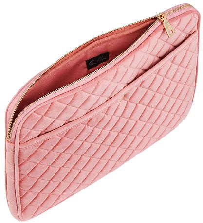 Fan Palm Sleeve - Ouiltet Velúr - Rose Flauel