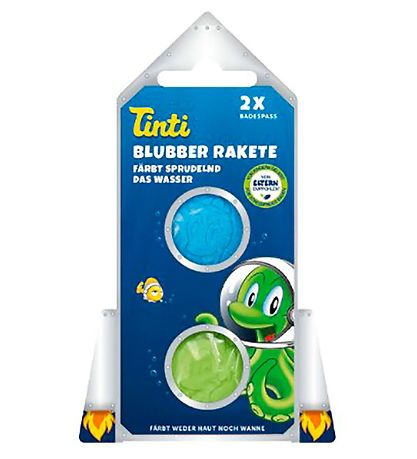 Tinti Bath Rocket - 2er-Pack - Grün und Blau
