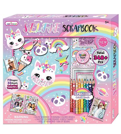 Hot Focus Selfie Scrapbook - 280 Deler - Glimrende marked