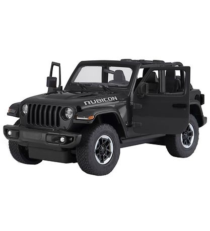 Rastar Remote Control Car w. Light - Jeep Wrangler Rubicon - 1:1