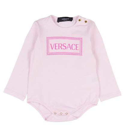 Versace Gjafabox - Samfellur L/æ - 3 Pakki - Bleikt