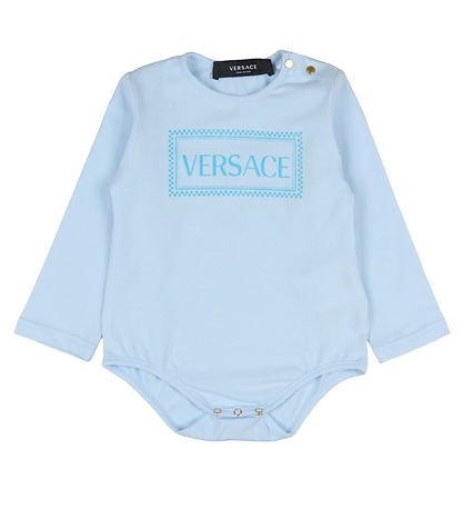 Versace Gift Box - Bodysuit L/S - 3-pack - Light blue