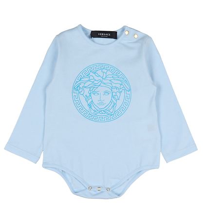 Versace Gift Box - Bodysuit L/S - 3-pack - Light blue