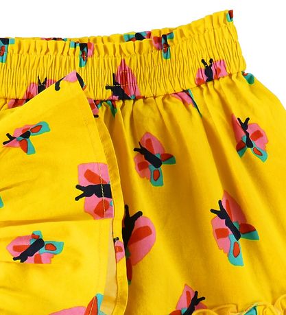 Stella McCartney Kids Pils - Gult M. Fiðrildi