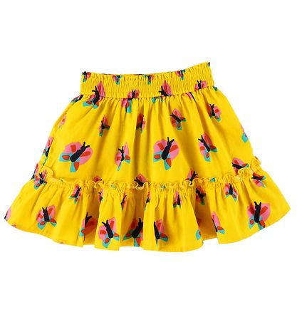 Stella McCartney Kids Pils - Gult M. Fiðrildi