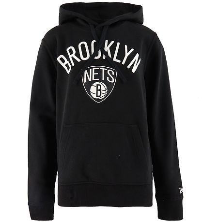 New Era Kapuzenpullover - Brooklyn Netze - Schwarz